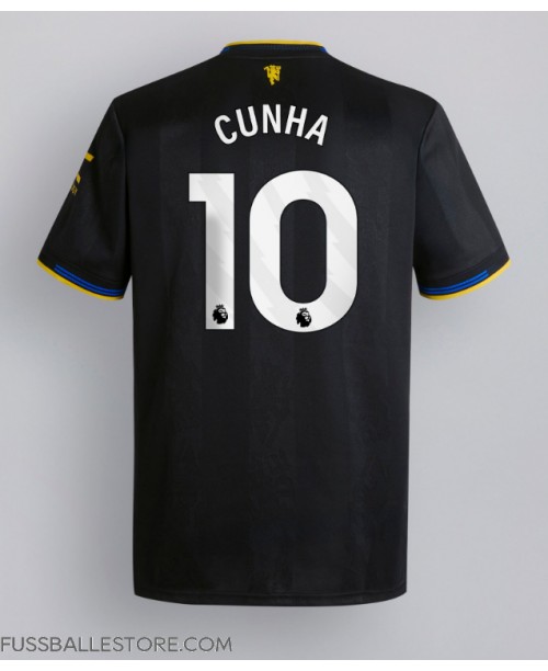 Günstige Manchester United Matheus Cunha #10 3rd trikot 2025-26 Kurzarm Günstige Manchester United Matheus Cunha #10 3rd trikot 2025-26 Kurzarm